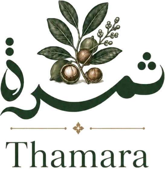 Thamara ثمرة — the brand mark
